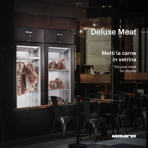 Dulap frigorific pentru maturarea, frăgezirea cărnii Deluxe Meat, 200 kg, Samaref - Img 6