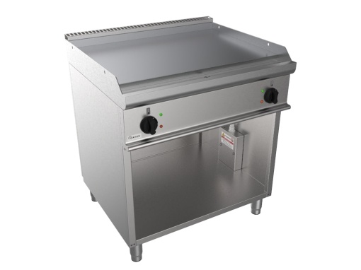 Fry top grill electric cu suprafață netedă, Casta - Img 2