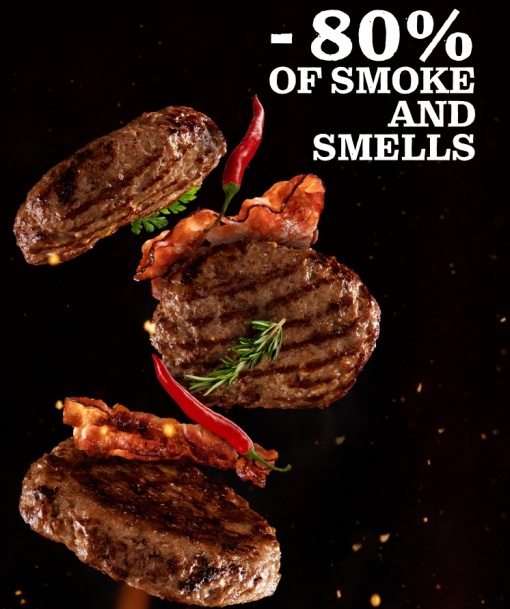 Grătar pentru steak, BroilyGrill pe gaz, Casta 980x450/630x745h - Img 4