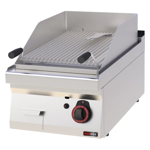 Grill cu rocă vulcanică pe gaz, 400x700x330 mm - Img 3