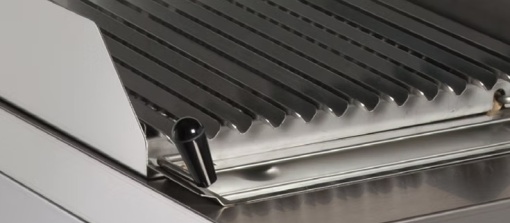 Grill cu rocă vulcanică pe gaz, 40x85 cm, Casta - Img 7