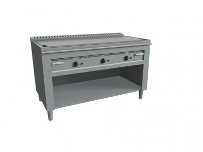 Grill japonez Teppanyaki model TED, 140x85 cm, Casta - Img 2