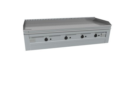 Grill japonez Teppanyaki model TEM, 180x39 cm, Casta - Img 2