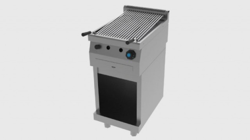 Grill pe gaz, cu apă și suport deschis, Jemi - Img 2