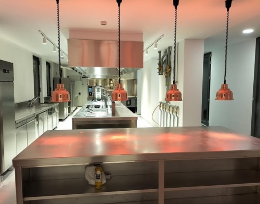 Lampă retractabilă cu încăzire Bartscher IWL250D SW, 114273 - Img 6