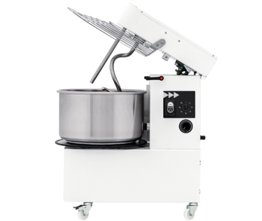Malaxor cu spirală, cuvă detașabila și cap rabatabil 41 L, 35 kg, 2 viteze - Img 4