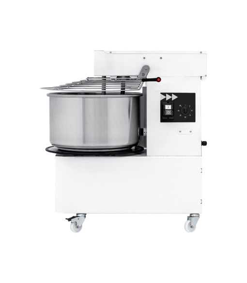Malaxor cu spirală, cuvă și cap fixe 16 L, 12 kg, 2 viteze - Img 7
