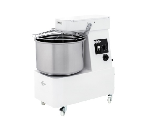 Malaxor cu spirală și invertor, cuvă și cap fixe 60 L, 48 kg - Img 8