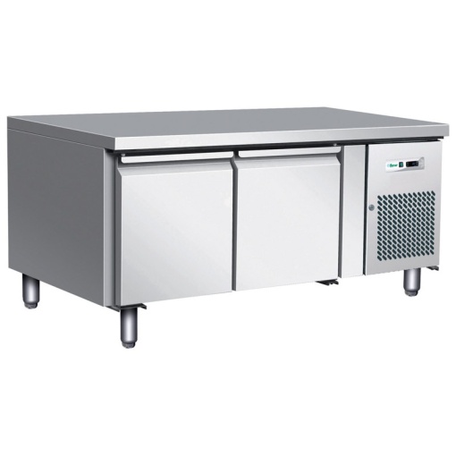 Masă frigorifică cu 2 uși și agregat lateral 1360x700x650 mm - Img 3
