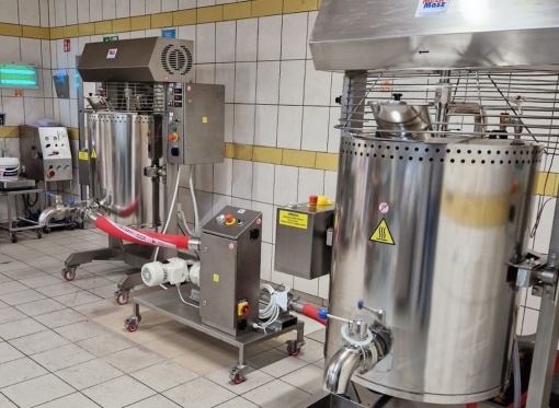 Mașini de fiert și răcit creme, 300 Litri, Sistem de producție continuă - Img 15