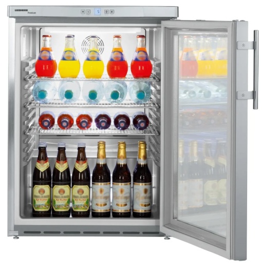 Mini frigider, minibar răcire dinamică, 43 litri, Inox, Liebherr - Img 6