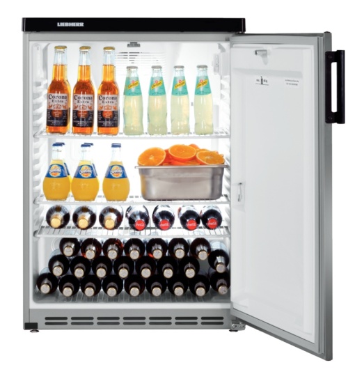 Mini frigider, răcire dinamică, 160 litri, Argintiu, Liebherr - Img 4
