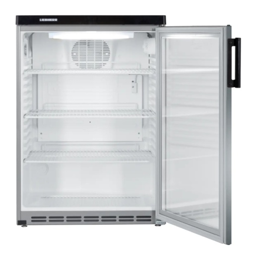 Mini frigider răcire statică, minibar 42 litri, Argintiu, Liebherr - Img 3