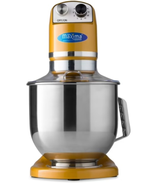 Mixer Auriu Profesional - 7 L - Până la 2 kg de Aluat, Maxima - Img 12