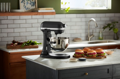 Mixer cu bol 5.2 L, Model HEAVY DUTY, Onyx Black - KitchenAid - Img 6