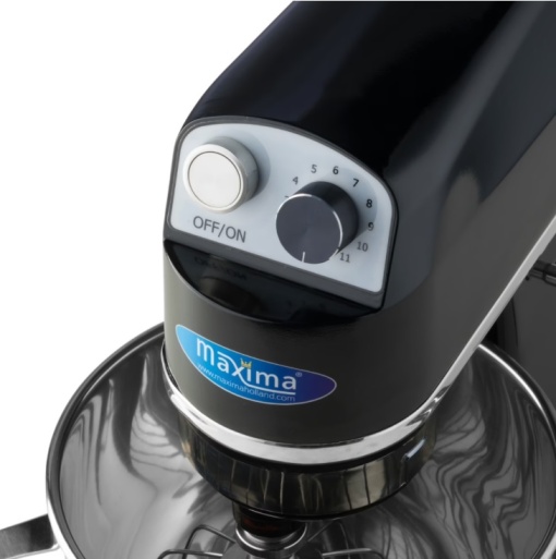 Mixer Negru Profesional - 7 L - Până la 2 kg de Aluat, Maxima - Img 8