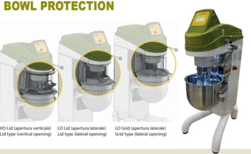 Mixer planetar cu viteză variabilă 40 L - Img 4