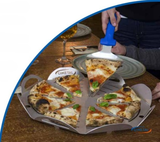 Paletă rectangulară spatulă pentru pizza, Gi.Metal - Img 4