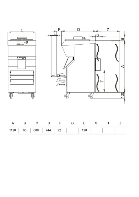 Pasteurizator 40 L/ciclu 120 minute, tip răcire aer, Staf59 - Img 4