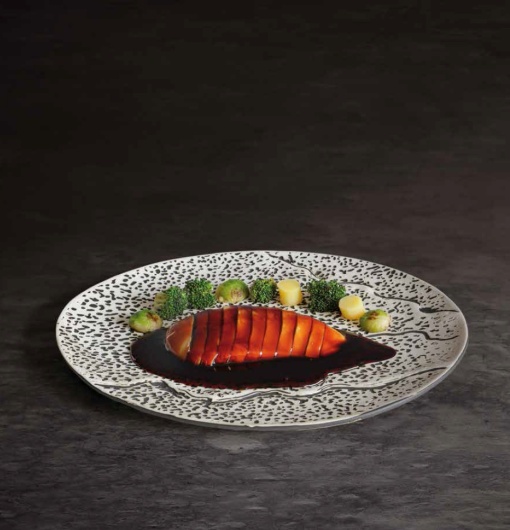 Platou oval deosebit 32x26 cm, set de 6 bucăți, Teide - Img 3