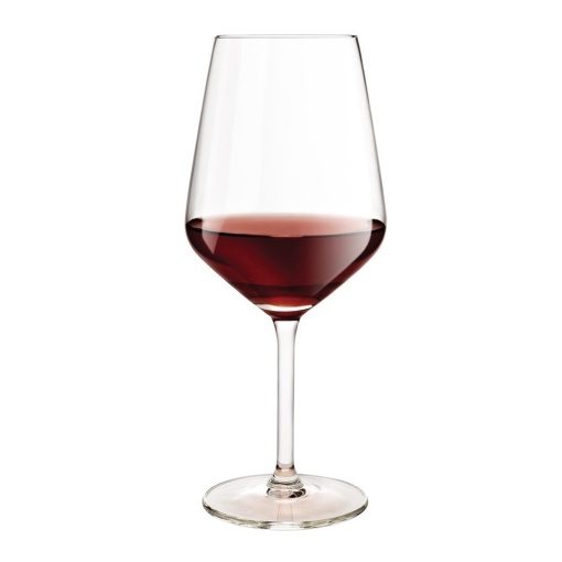 Set 6 pahare de sticlă pentru Vin 420 ml, Carre - Img 2