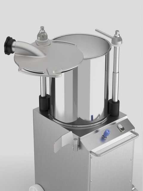 Sprit hidraulic vertical 32 L cu pedala de picior si palnii de inox - Img 4