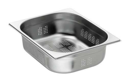Tavă de inox (perforată) GN1/2 h 100 mm - Img 3