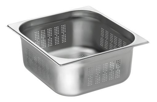 Tavă de inox (perforată) GN2/3 h 150 mm - Img 4