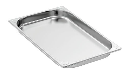 Tavă de inox (suprafață mată) GN1/1 h 40 mm - Img 4