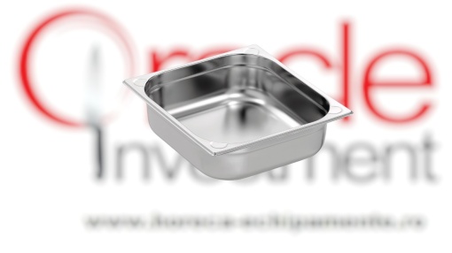 Tavă de inox (suprafață mată) GN2/3 h 100 mm