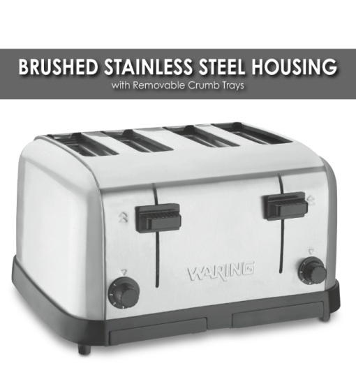 Toaster de pâine profesional, 4 sloturi, Waring - Img 6
