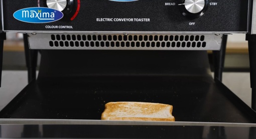 Toaster de pâine tunel, 450 felii/oră hotel mic-dejun - Img 7