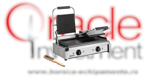 Toaster dublu cu mecanism prin apăsare pe plăci, netedă/ striată
