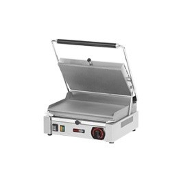 Toaster panini cu mecanism prin apasare pe placi netede