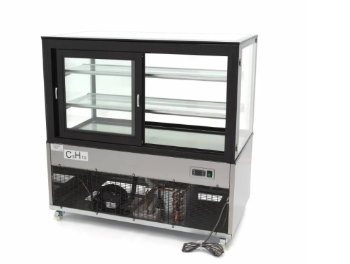 Vitrină frigorifică cofetărie 300 Litri, 92 cm - Img 6