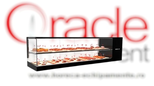 Vitrină frigorifică cu 1 raft, 1680x380x460 mm, Sayl