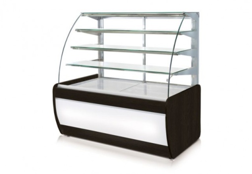 Vitrină frigorifică pentru cofetărie, patiserie 1390x890 mm - Img 2