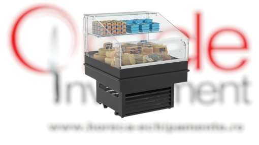Vitrină frigorifică tip insulă, 1250x950 mm, magazin sau supermarket, Infrico