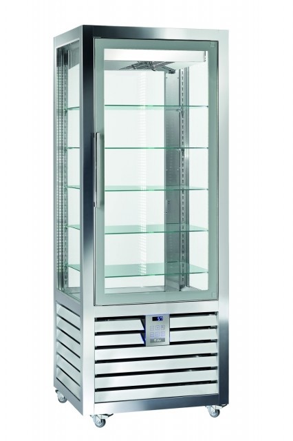 Vitrina frigorifica verticala pentru inghetata 1 usa, 427 L
