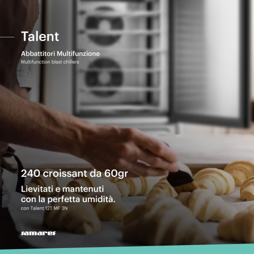 Abatitor / Blast chiller înghețată capacitate 6 tăvi, Talent touchscreen, Samaref - Img 3