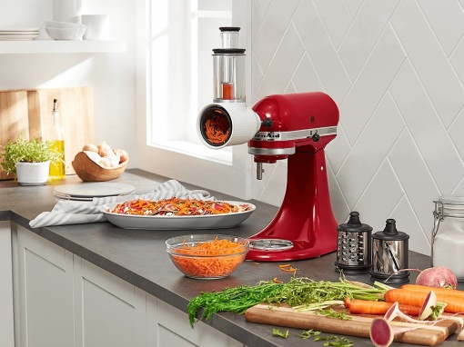 Accesoriu KitchenAid pentru feliat și răzuit legume, fructe și cașcaval - Img 14