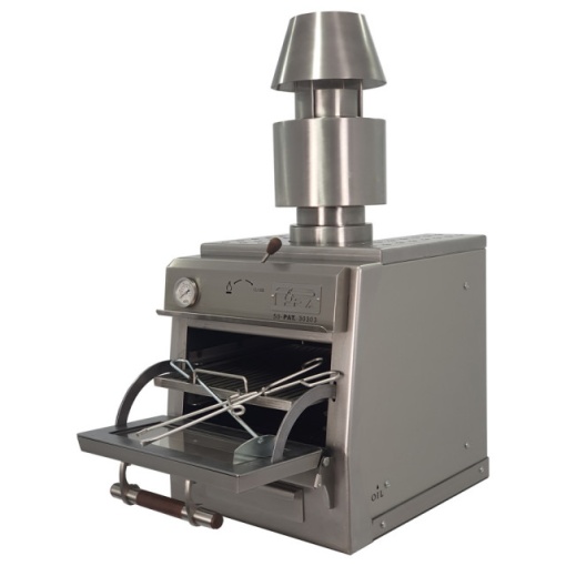 CUPTOR CARBUNI SERIA PRO HOME - PIRA LUX 50 SILVER (pentru interior) - Img 2
