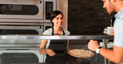 Cuptor electric de Pizza, 4 pizza de 35 cm, touchscreen Genius Prismafood - Img 2