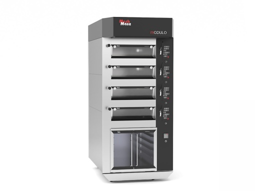 Cuptor electric pentru panificație cu 4 vetre, hotă și suport - Img 9