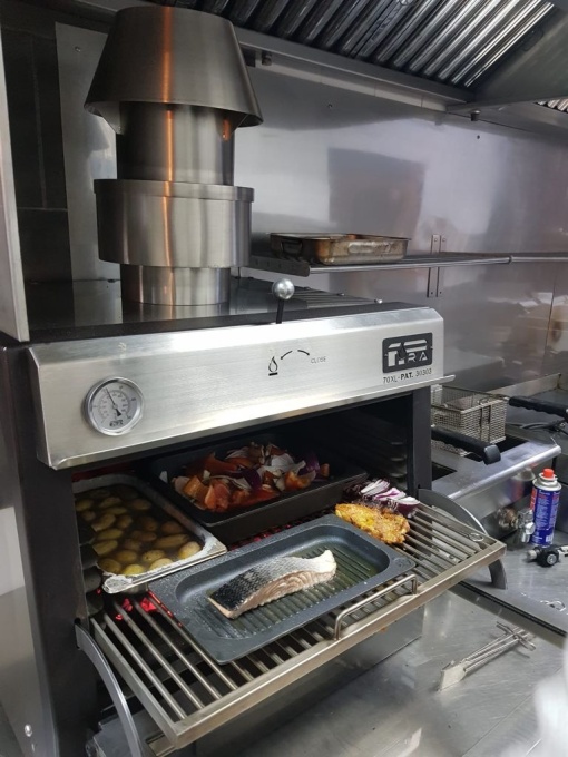 Cuptor pentru Steak pe cărbuni, Pira 70 XL Lux AB - Img 5