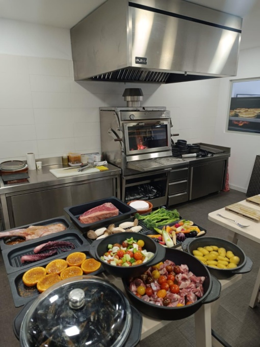 Cuptor pentru steak pe cărbuni, Pira 80 XXL Silver ED - Img 2