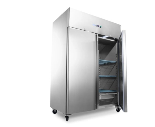 Dulap de congelare, inox 1200 Litri cu roți - Img 5