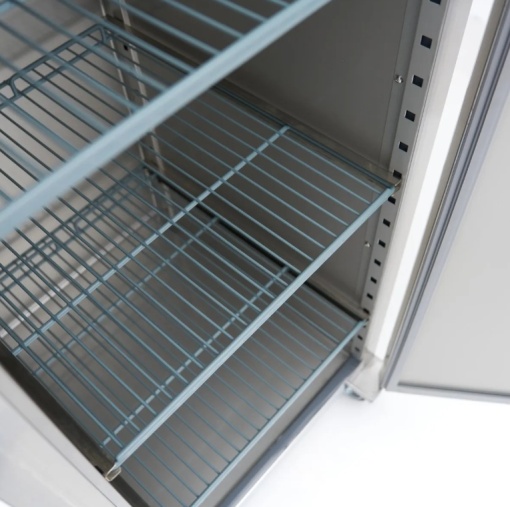 Dulap de congelare, inox 600 Litri cu roți - Img 2