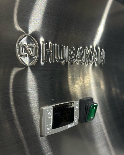 Dulap de congelare inox 650 Litri și roți, Hurakan - Img 2