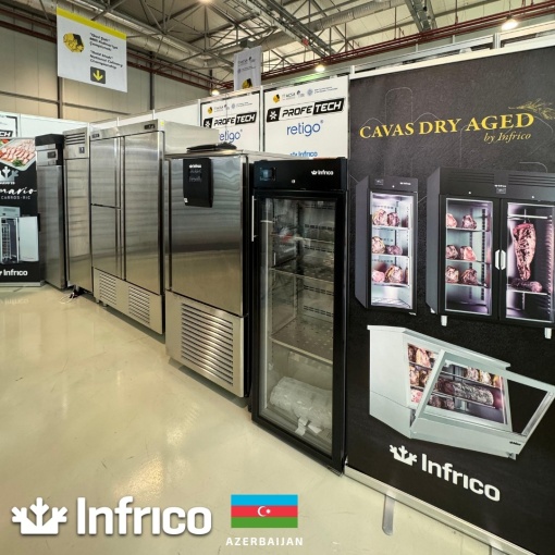 Dulap frigorific de inox cu 3 uși, 1110 litri - Img 5